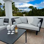 West-facing Penthouse Roof Terrace Overlooking Pool Walk To Tennis And Golf